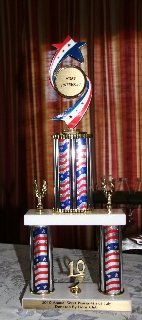 Most Patriotic Award because 'Anyone who wears wool in THAT heat had to be the most patriotic people there!'